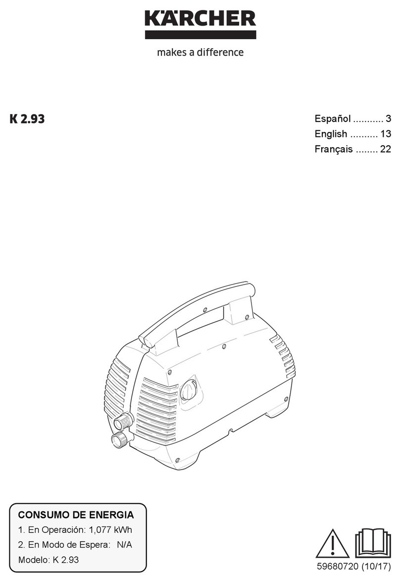 Kärcher K 2.93 User manual