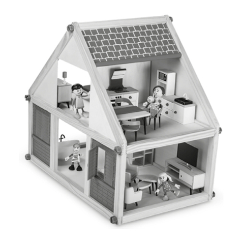 PLAYTIVE JUNIOR DOLL'S HOUSE SET User manual