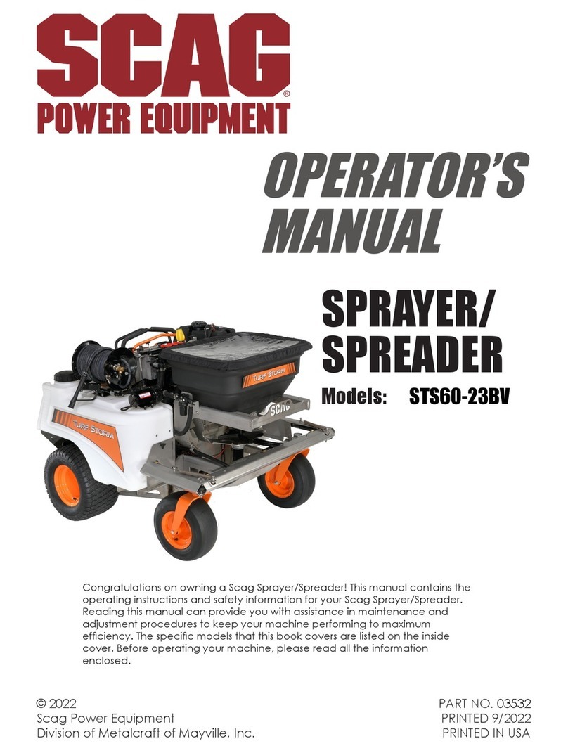 SCAC STS60-23BV Operator's manual