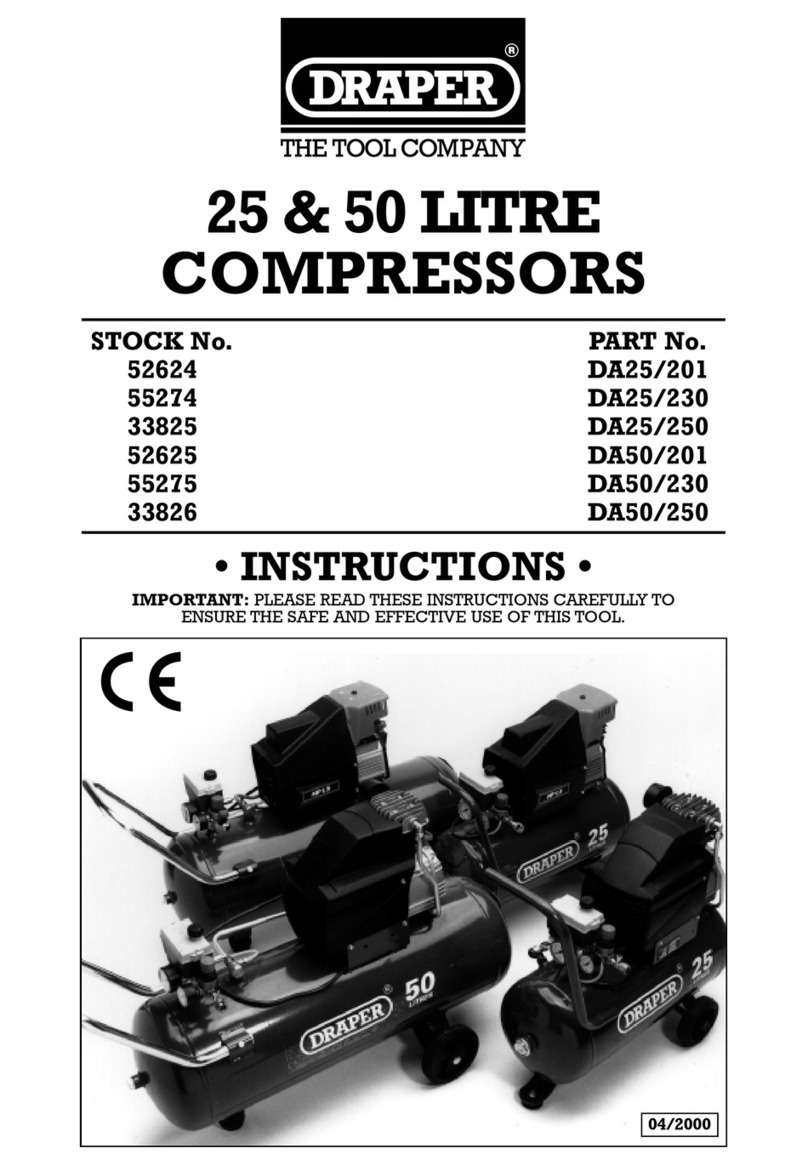 Draper DA25/201 User manual