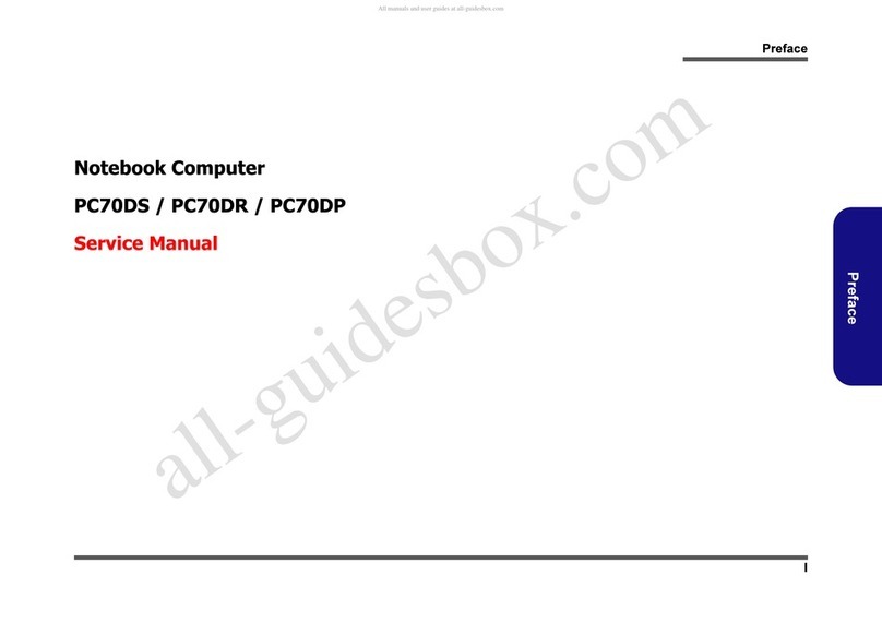 Schenker PC70DS Service manual