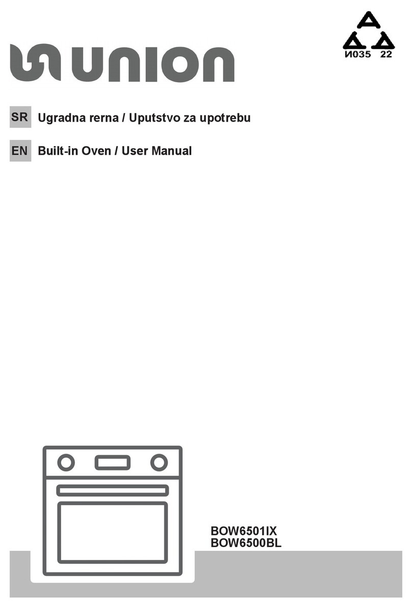 Union BOW6501IX User manual