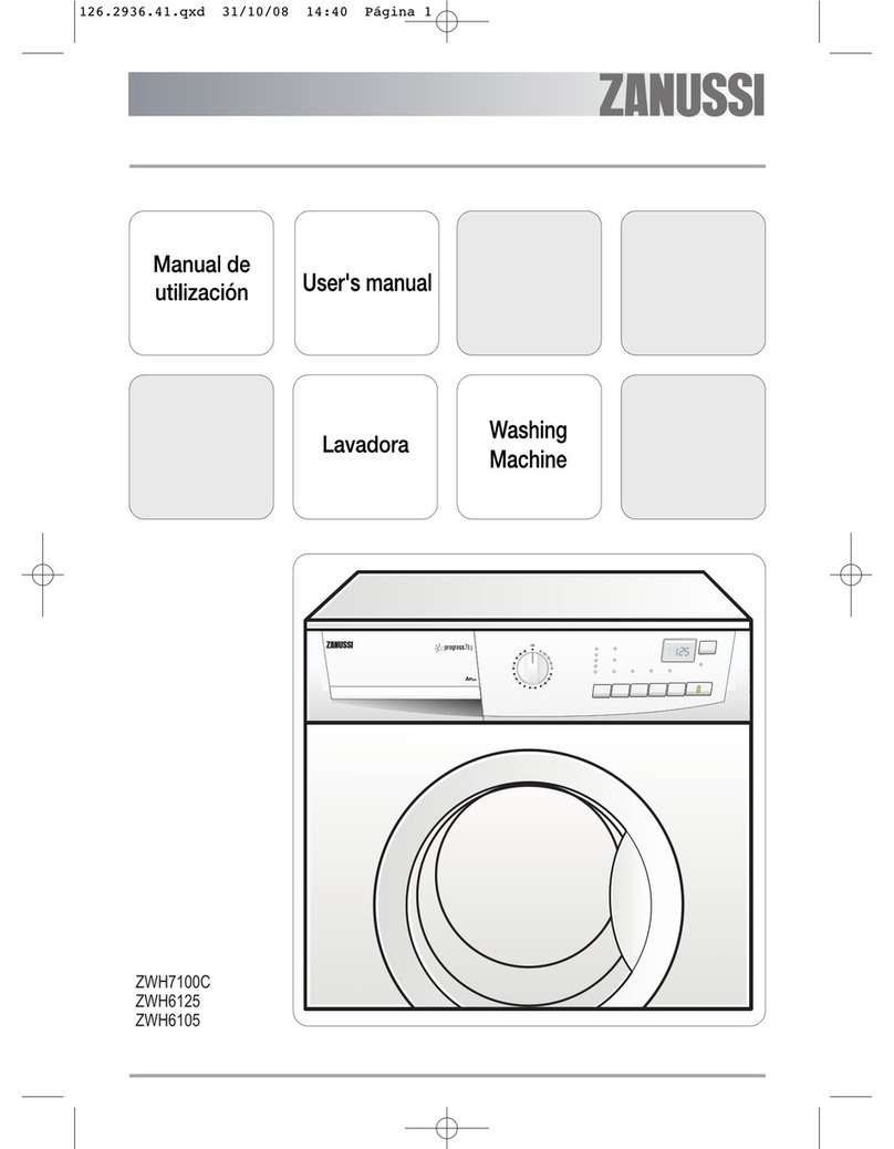 Zanussi ZWH7100C user manual