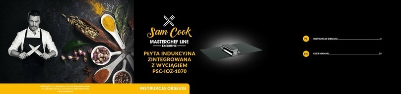 Sam Cook MASTERCHEF LINE EXECUTIVE PSC-IOZ-1070 user manual