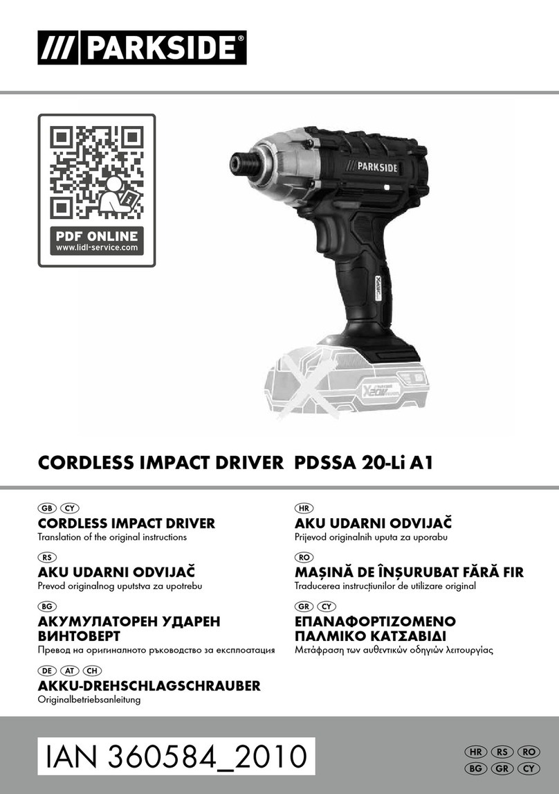 Parkside 360584 2010 User manual