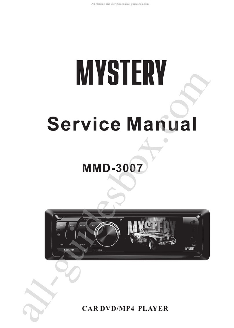 Mystery MMD-3007 Service manual