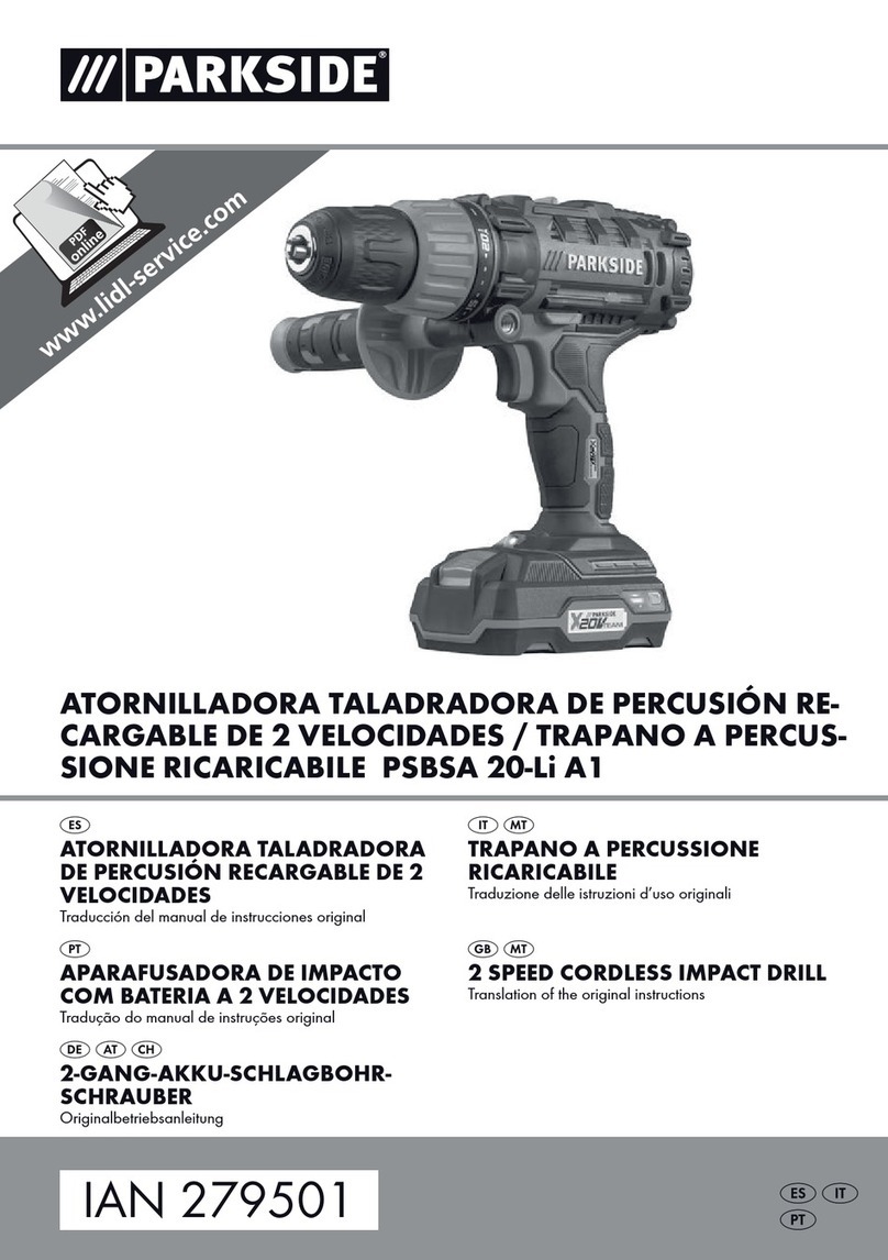 Parkside 279501 User manual