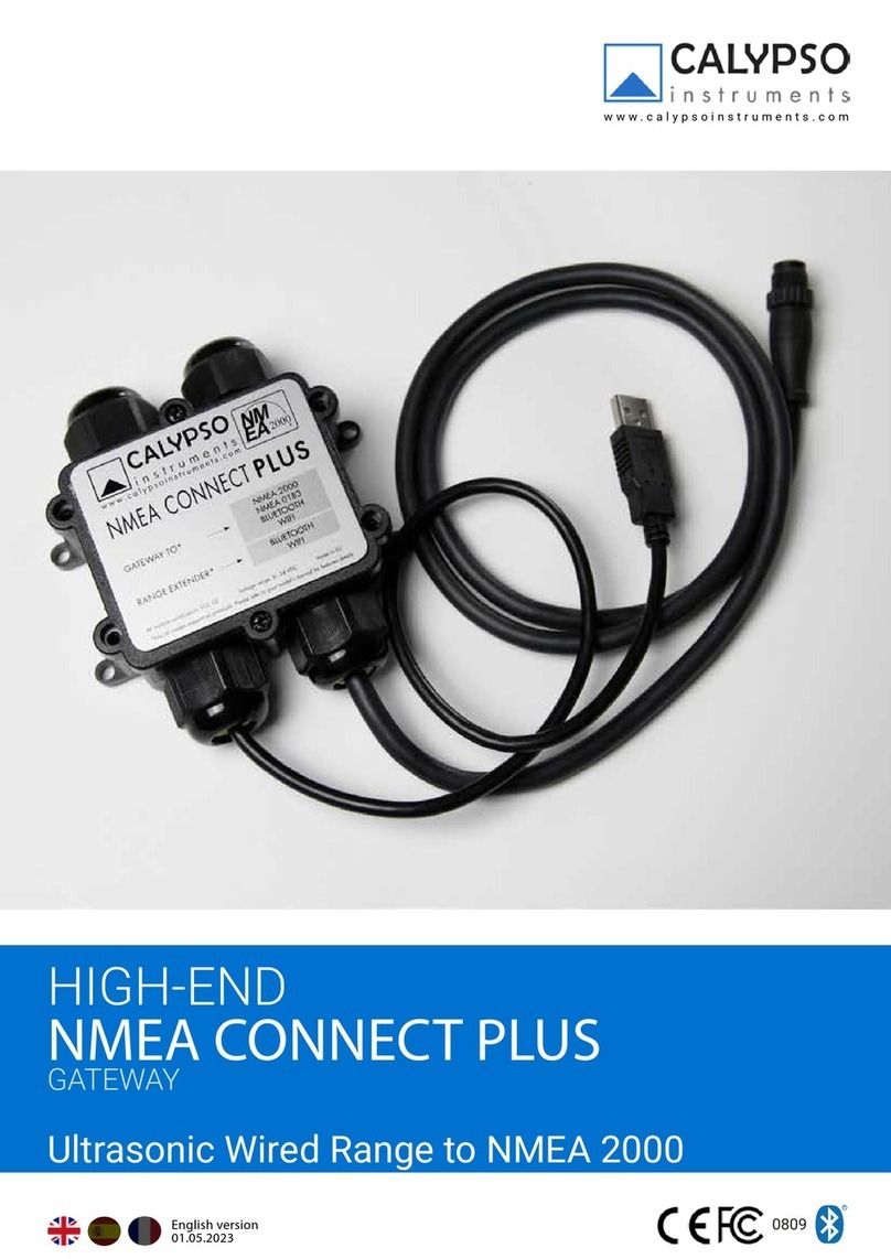 Calypso Instruments NMEA CONNECT PLUS manual Calypso Instruments NMEA CONNECT PLUS manual