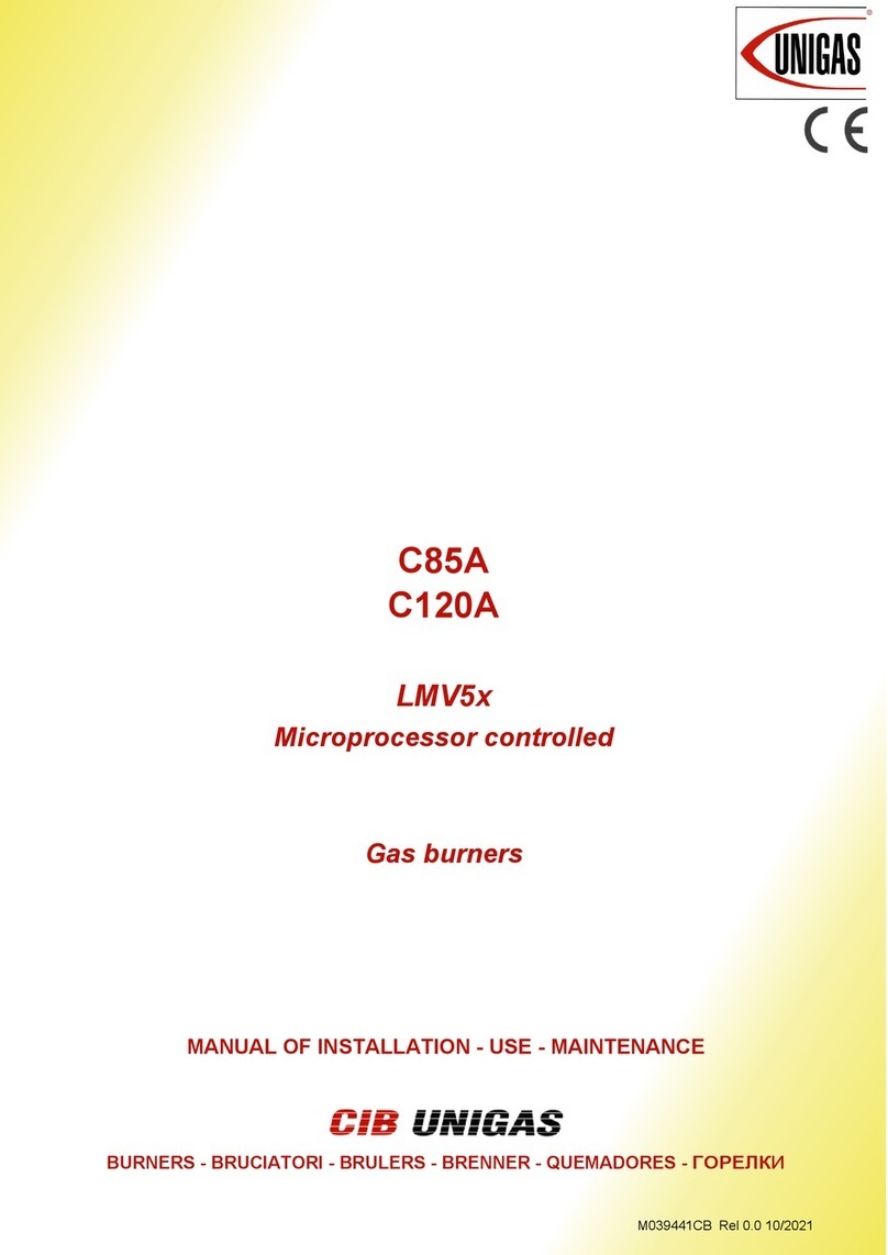 Unigas C120A User manual