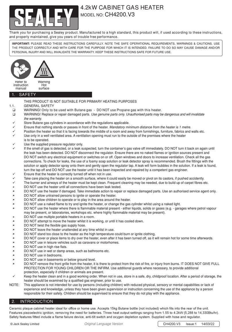 Sealey CH4200.V3 manual