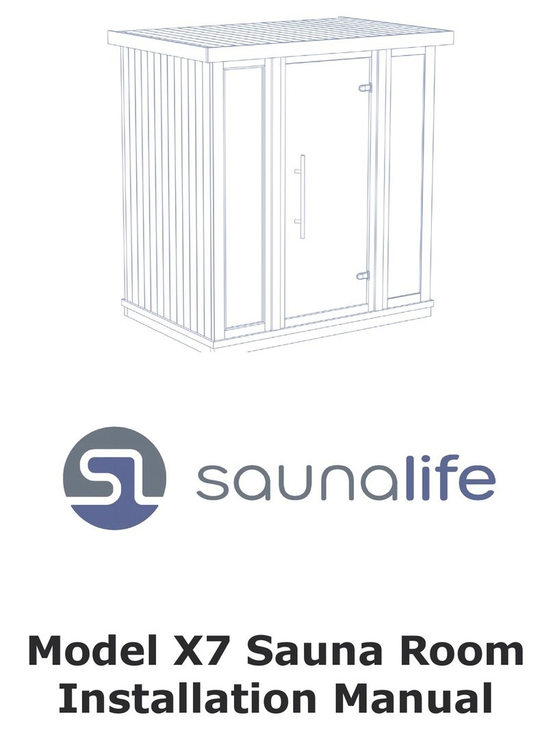 saunalife X7 installation manual saunalife X7 installation manual