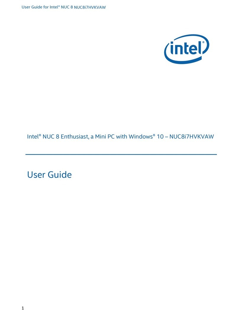 Intel NUC8i7HVKVAW User manual