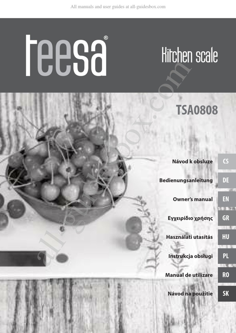Teesa TSA0808 User manual