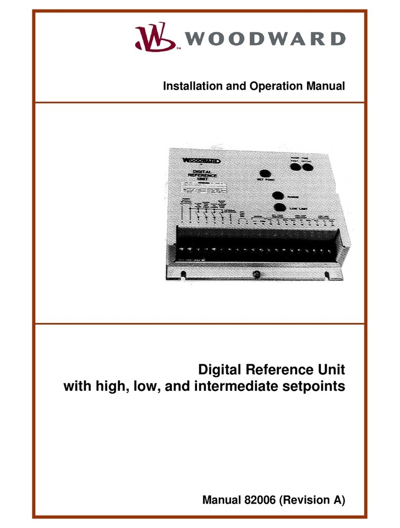 Woodward Digital Reference Units Installation and operation manual Woodward Digital Reference Units Installation and operation manual