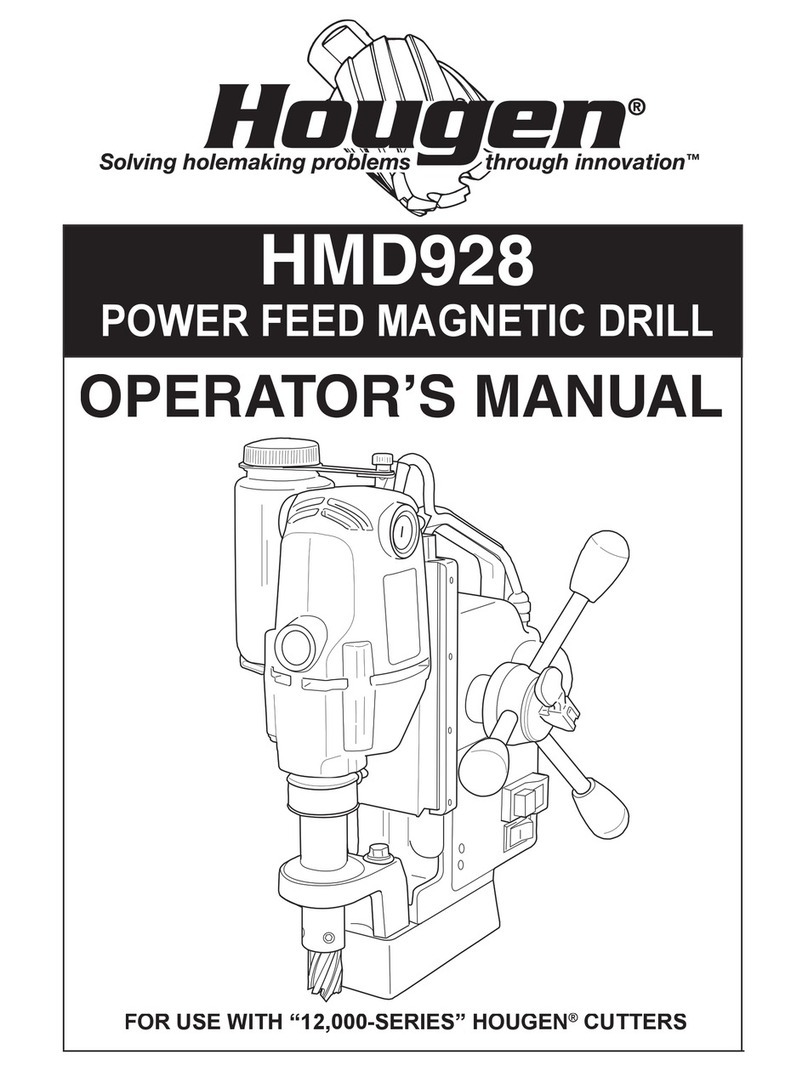 Hougen HMD928 User manual