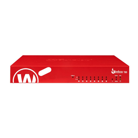 Watchguard Firebox T80 Installation instructions