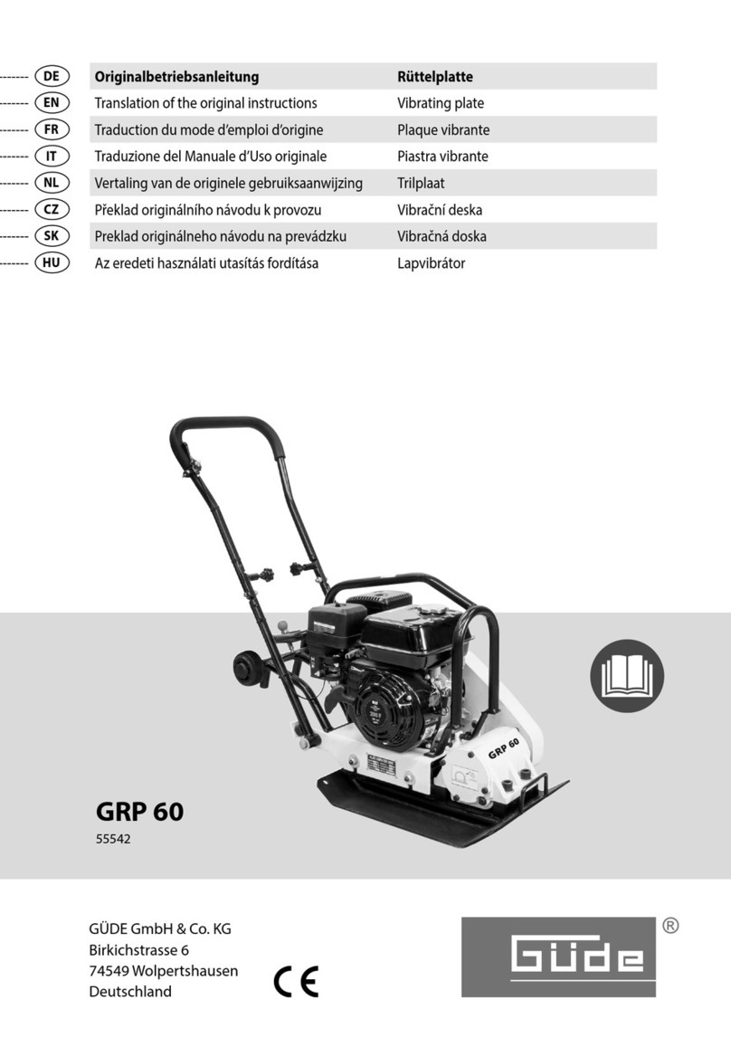 Gude GRP 60 Translation of the original instructions