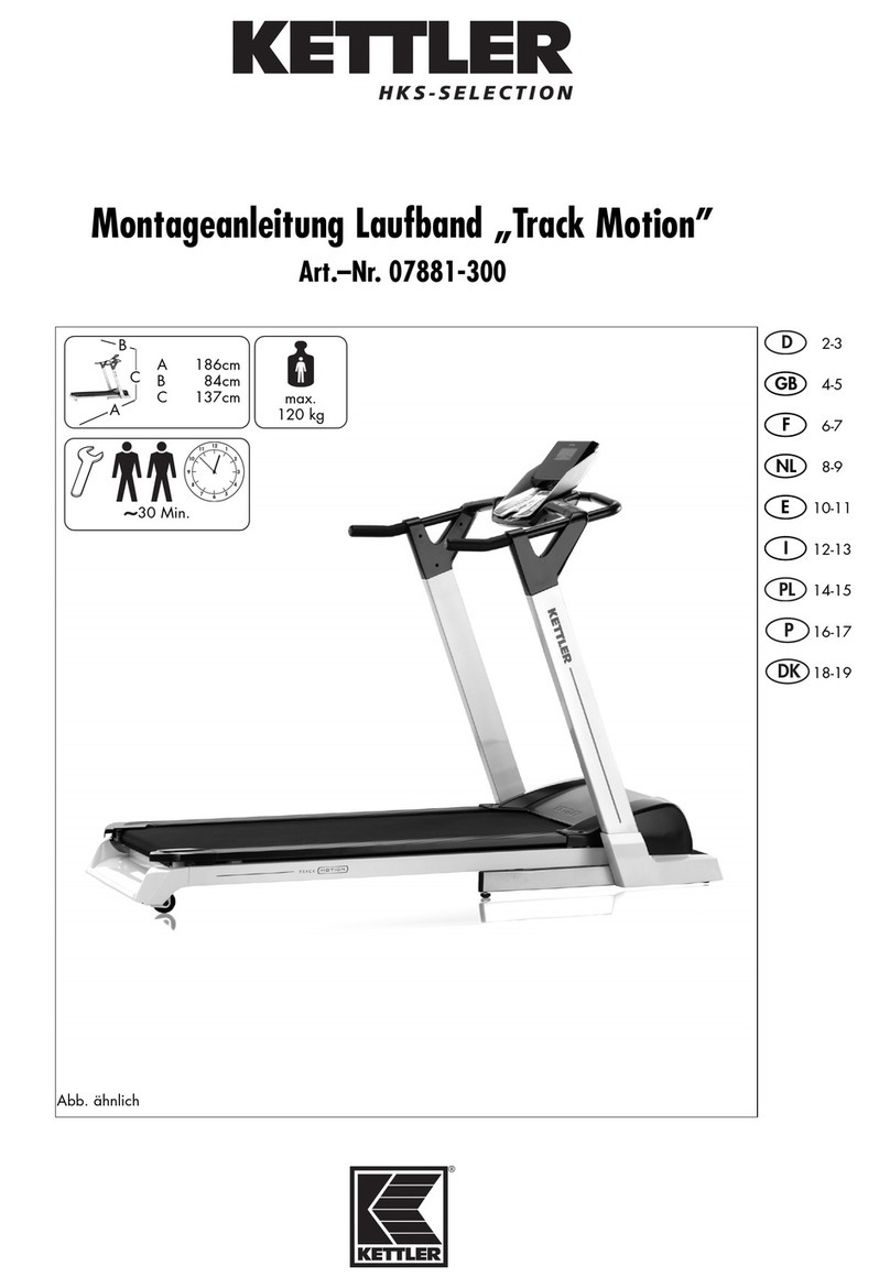 Kettler HKS-SELECTION Track Motion Assembly instructions
