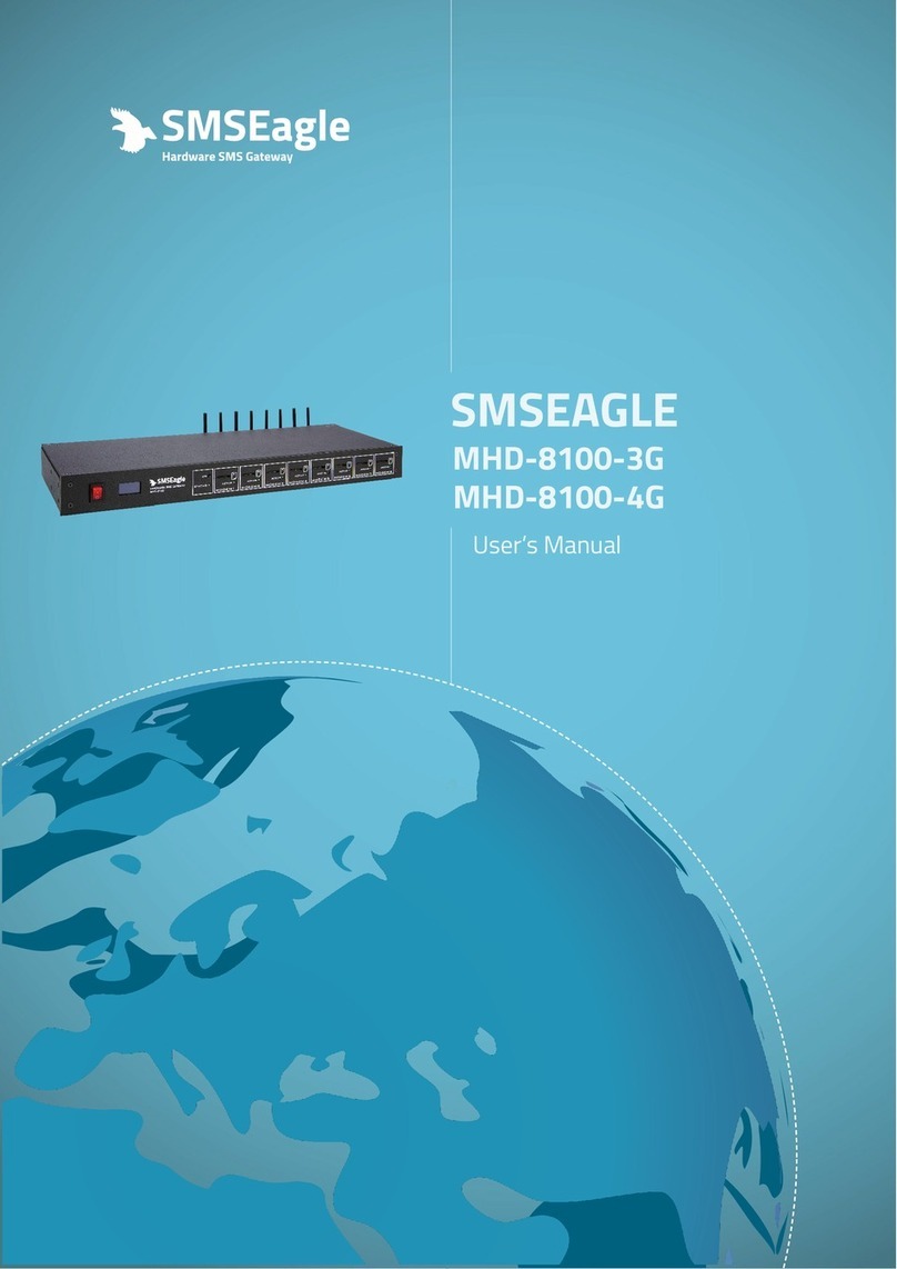 SMSEagle MHD-8100-3G user manual