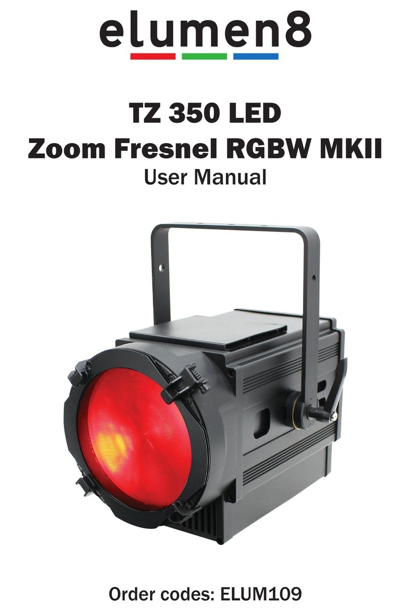 Elumen8 TZ 350 LED user manual