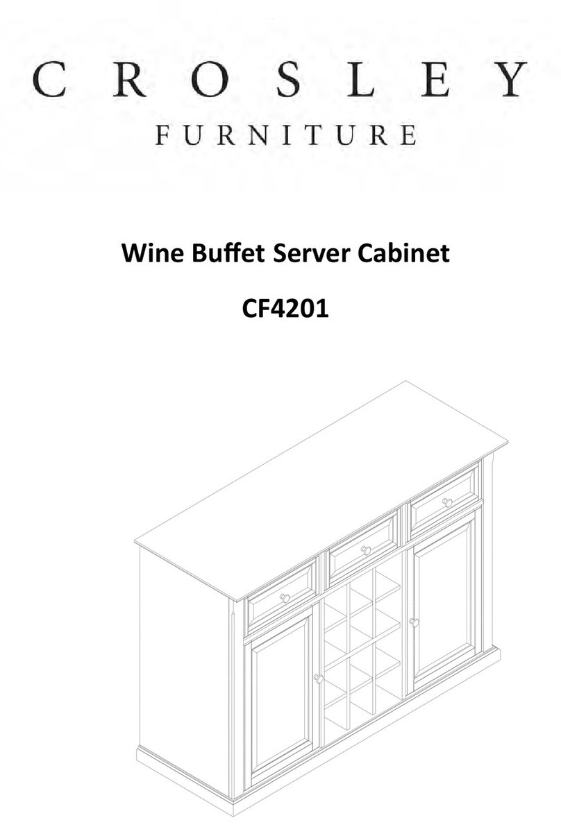 Crosley Furniture CF4201 manual Crosley Furniture CF4201 manual