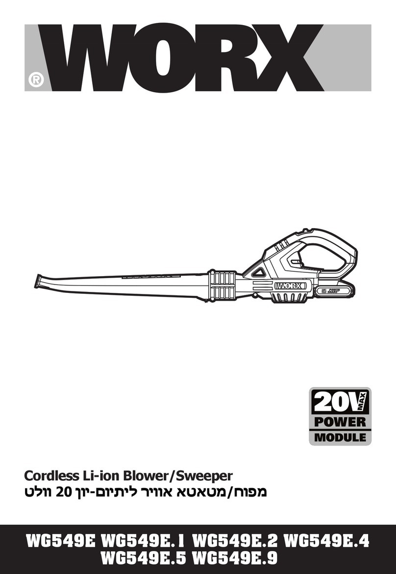 Worx WG549E.1 User manual
