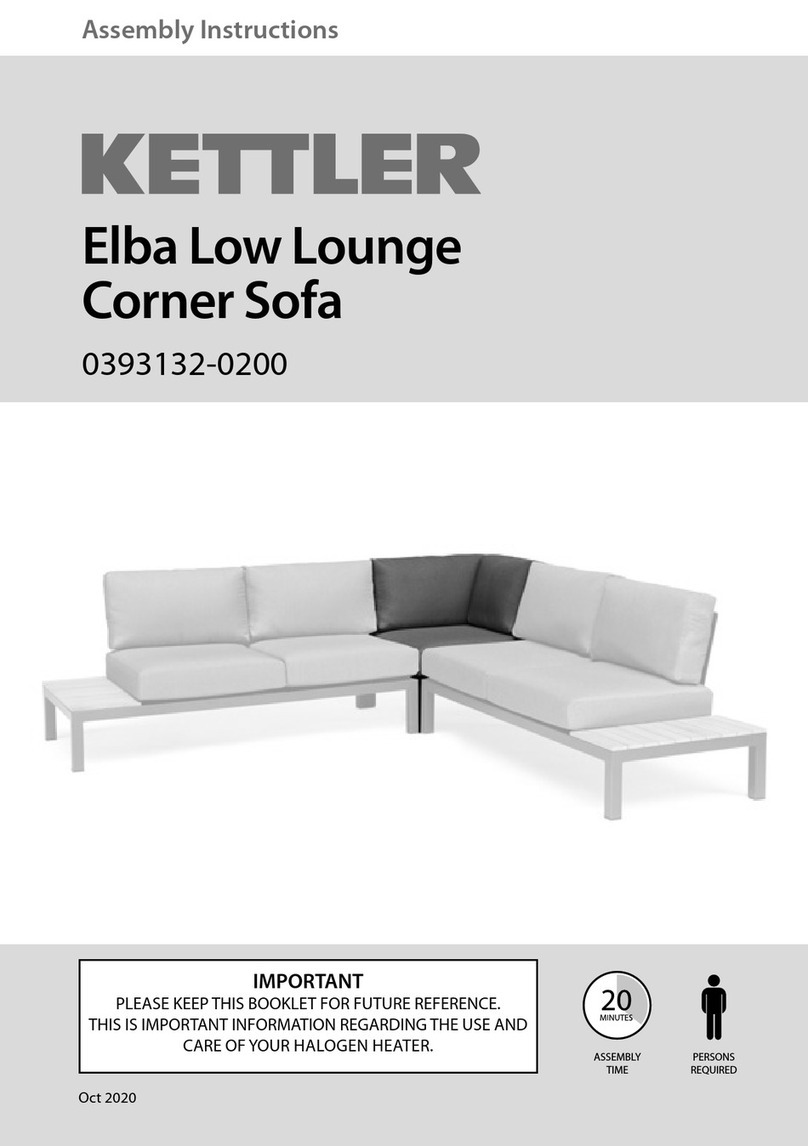 Kettler Elba 0393132-0200 User manual Kettler Elba 0393132-0200 User manual