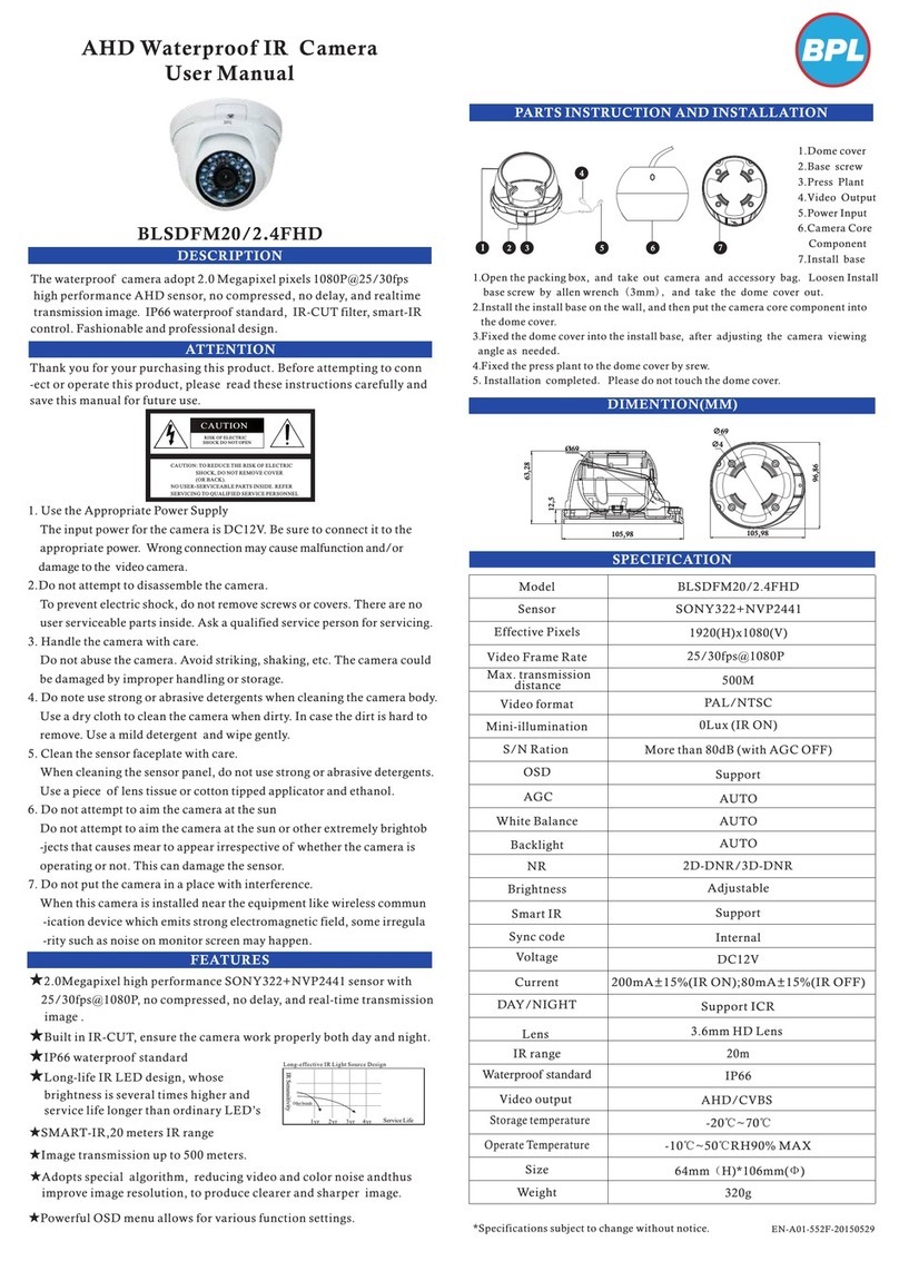 BPL BLSDFM20/2.4FHD user manual