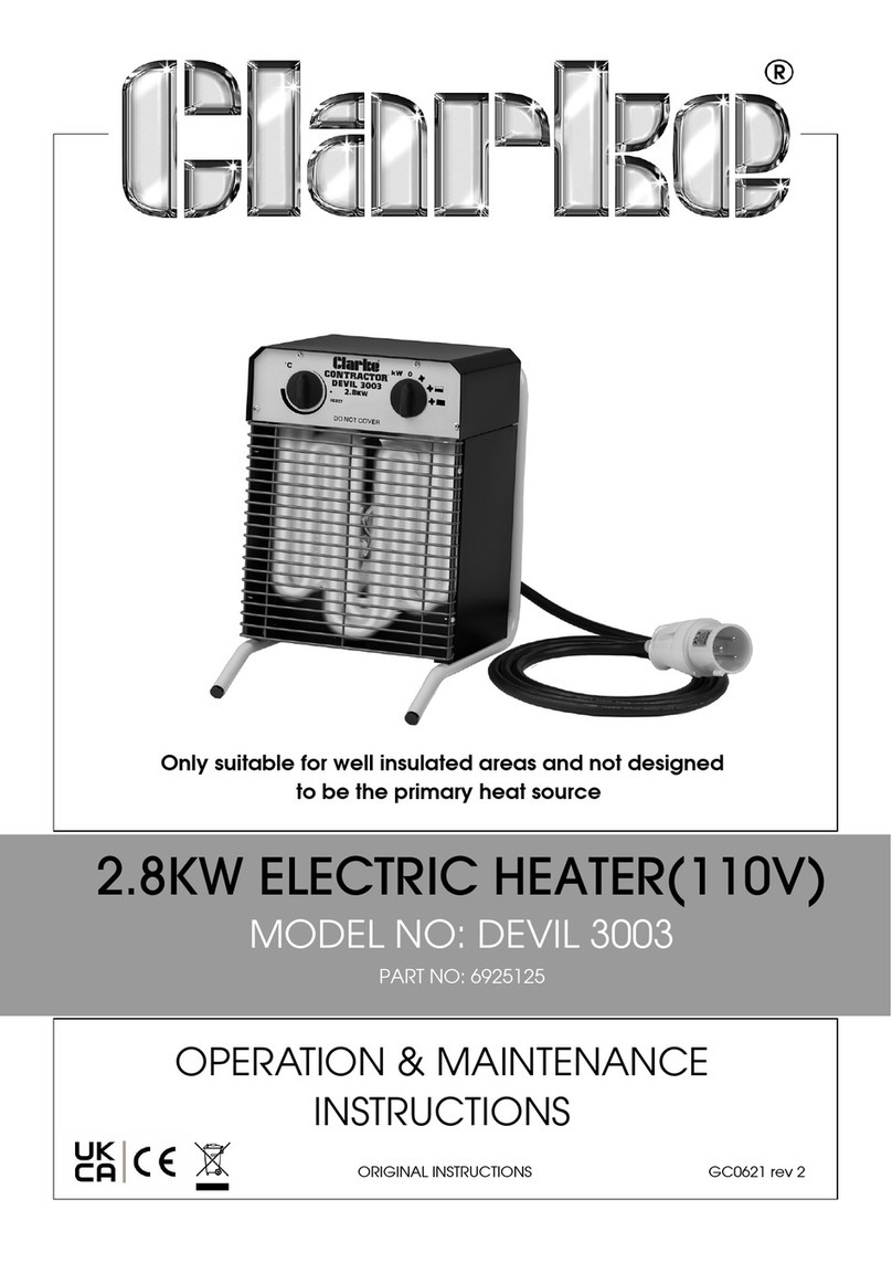 Clarke DEVIL 3003 Instruction Manual