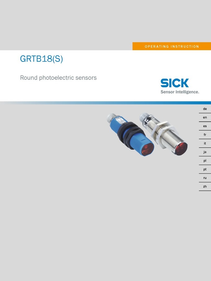 SICK GRTB18 User manual