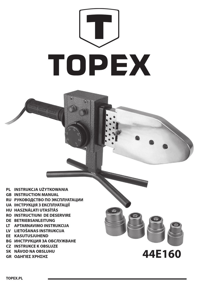 Topex 44E160 instruction manual