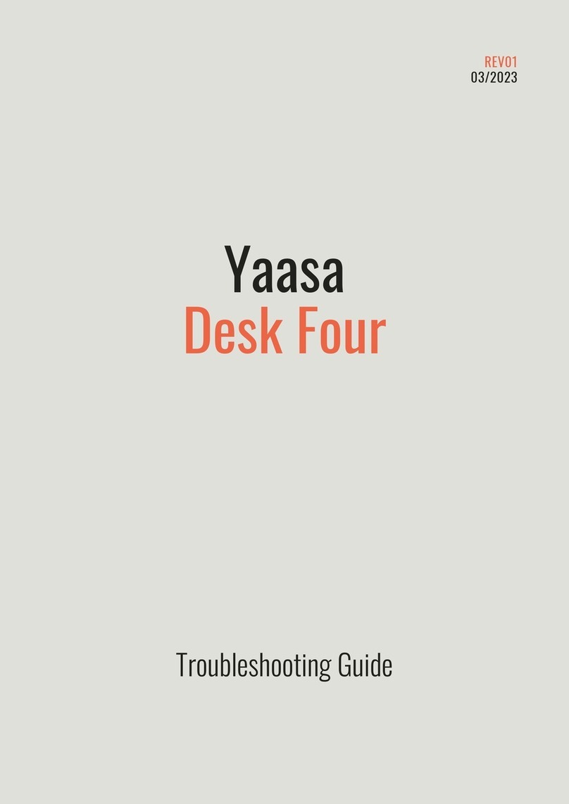 Yaasa Desk Four troubleshooting guide Yaasa Desk Four troubleshooting guide