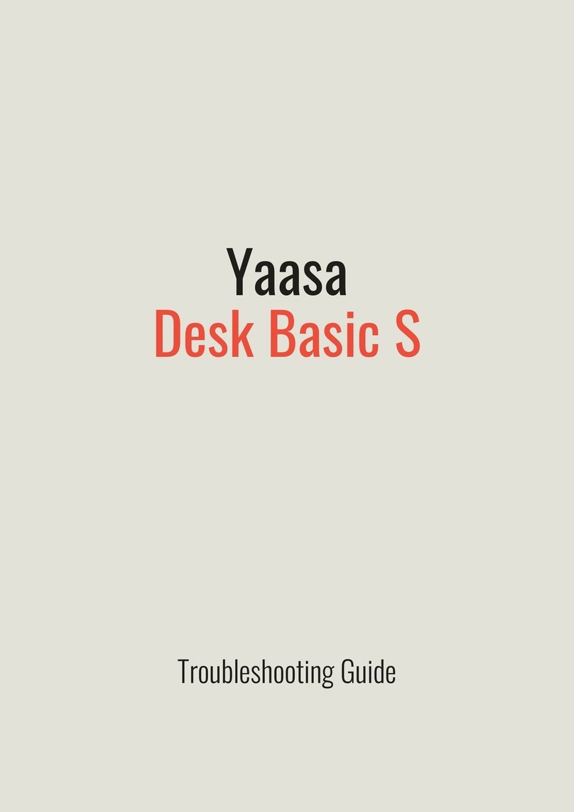 Yaasa Desk Basic S troubleshooting guide Yaasa Desk Basic S troubleshooting guide
