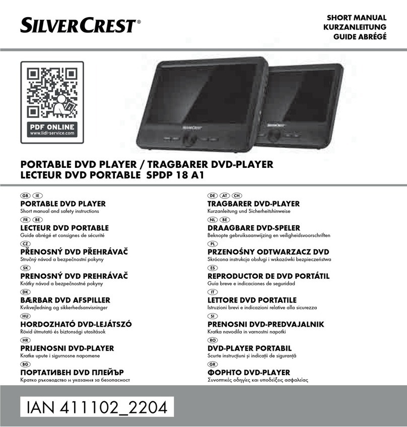 Silvercrest SPDP 18 A1 Short manual