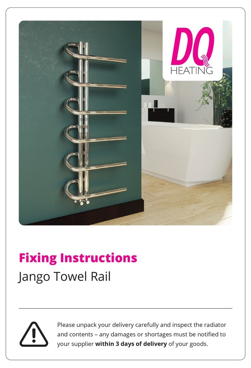 DQ HEATING Jango Fixing instructions