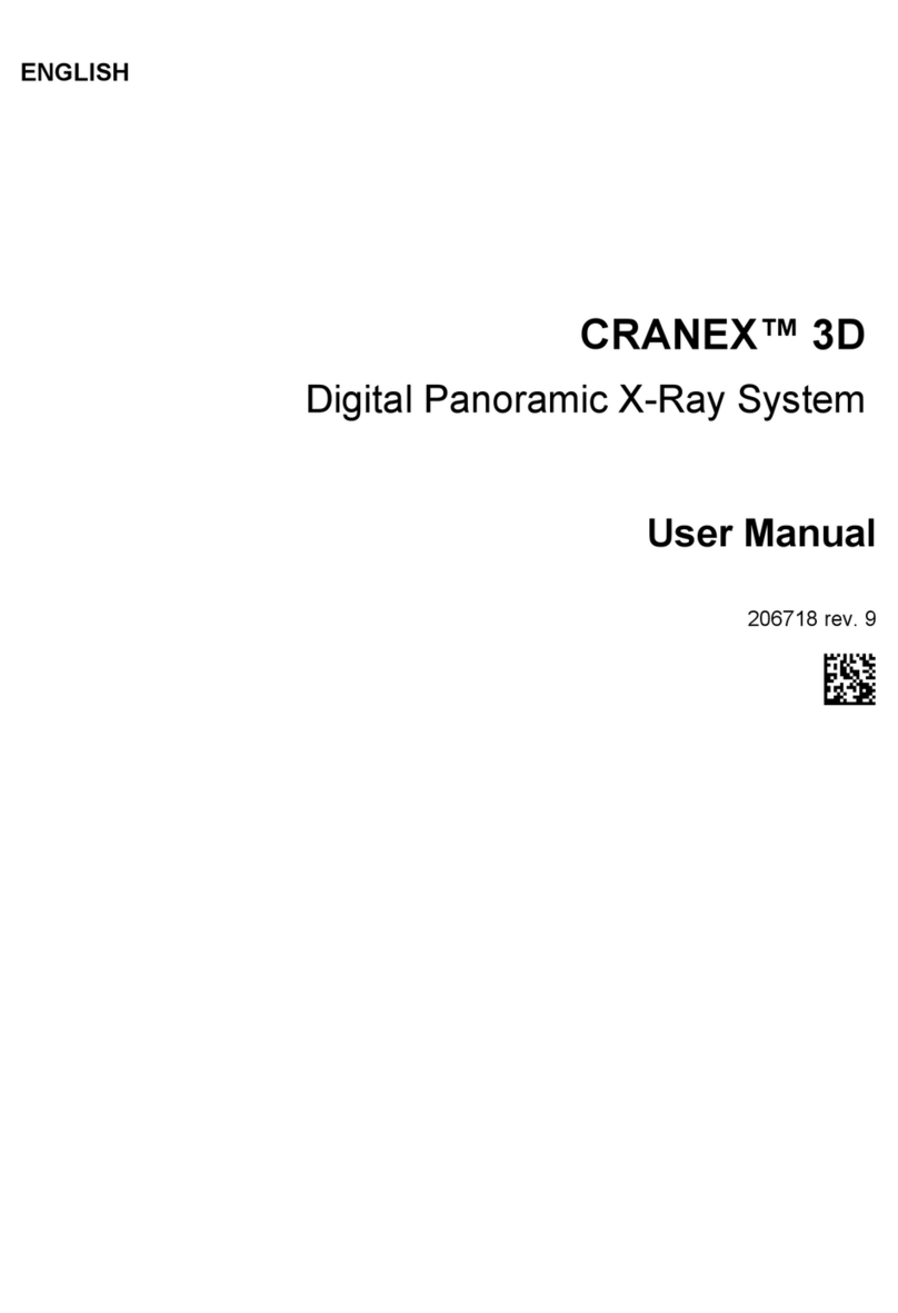 Soredex CRANEX 3D user manual