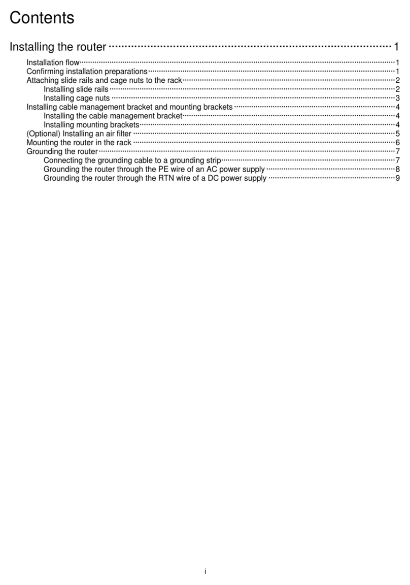 H3C SR8803-F User manual