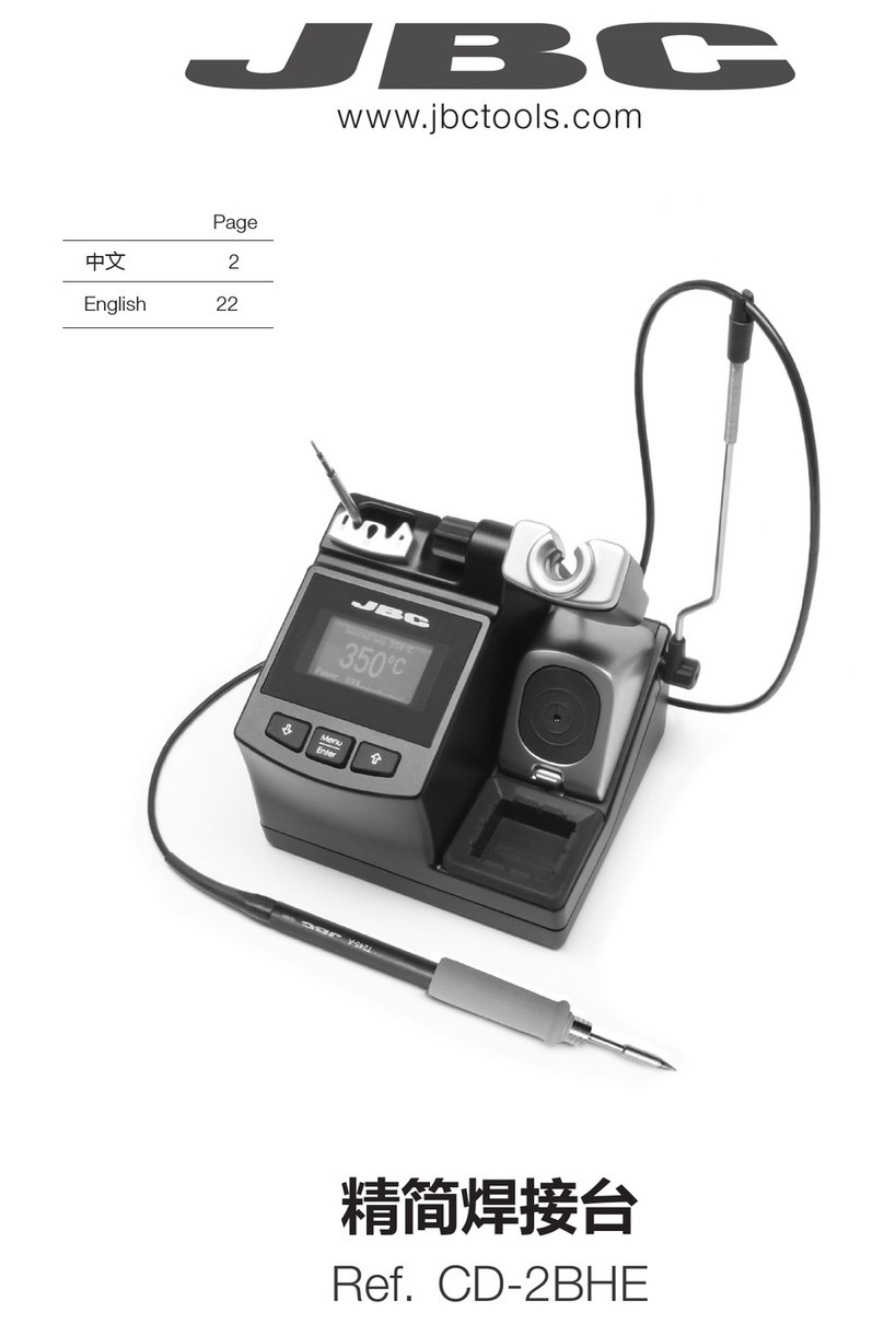 jbc CD-2BHE User manual