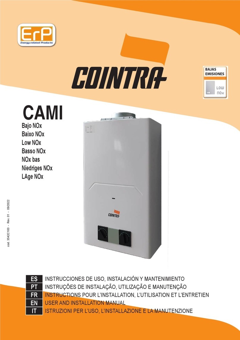 Cointra CAMI 6 User and installation manual