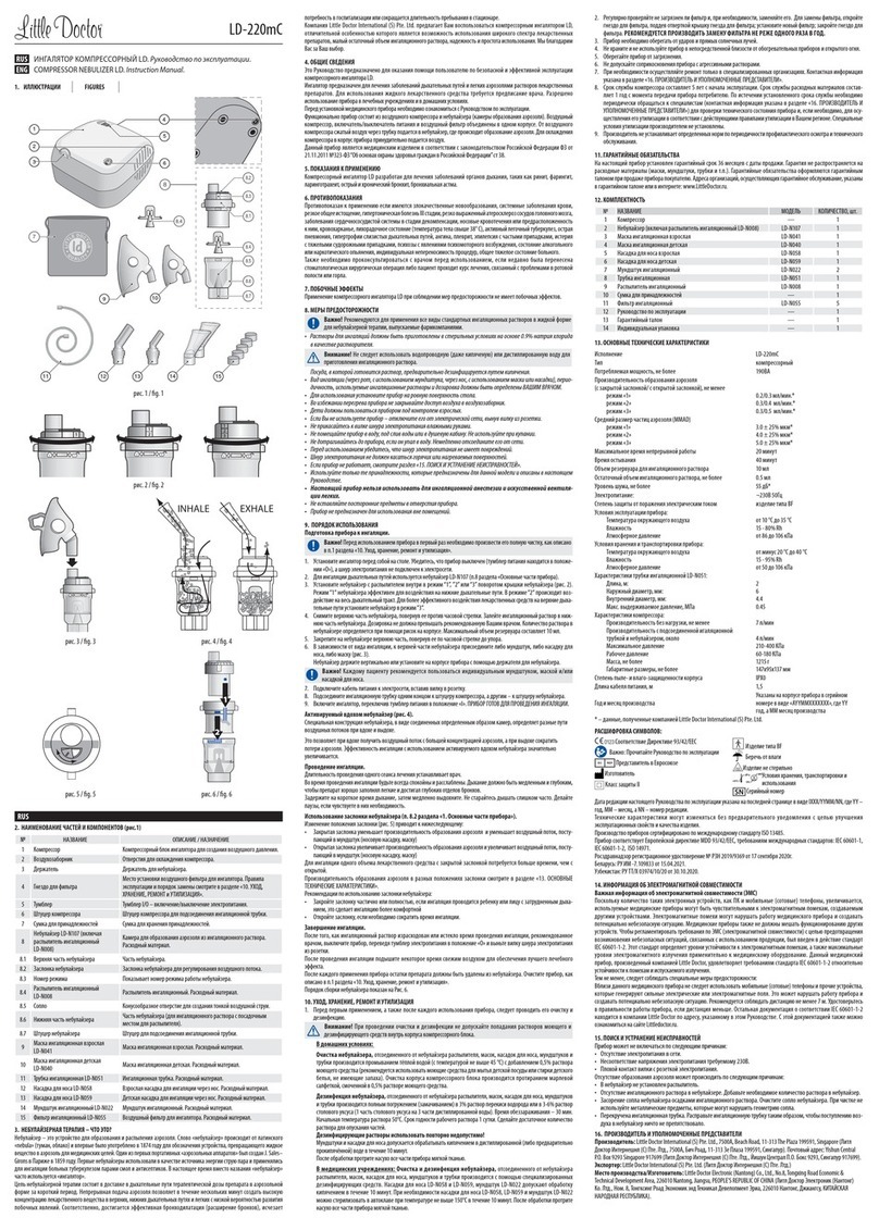 Little Doctor LD-220mC instruction manual