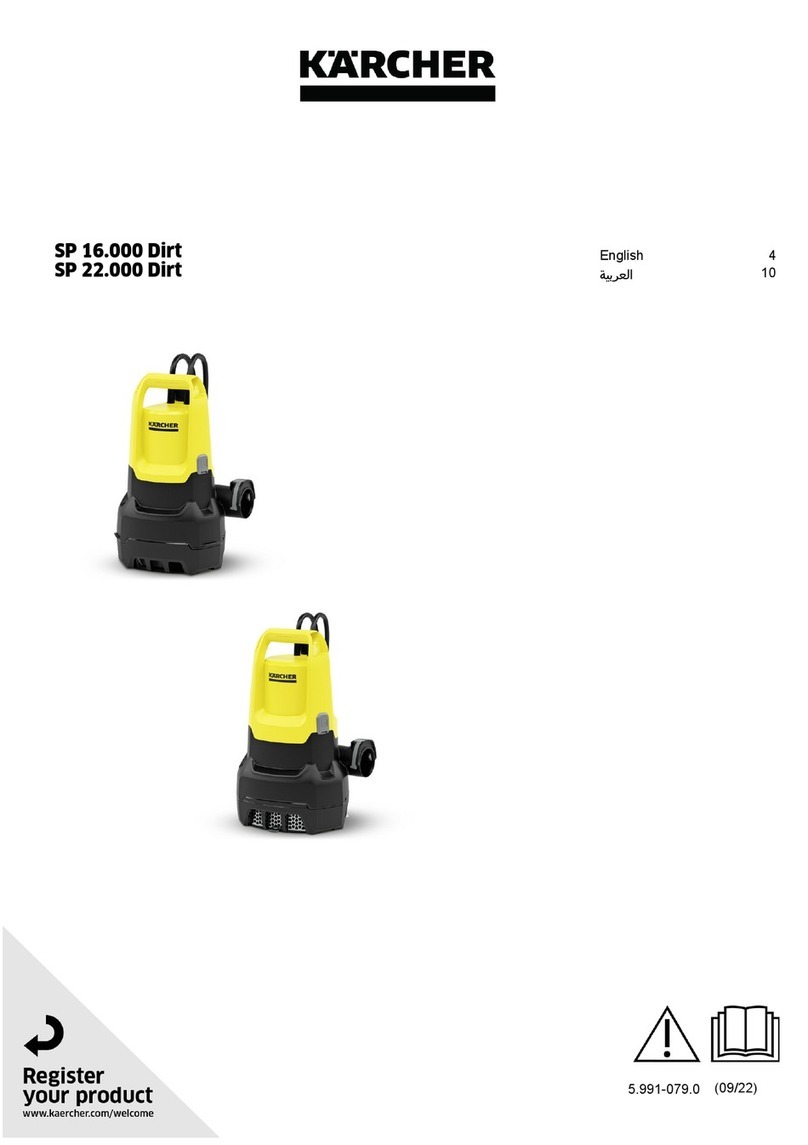 Kärcher SP 16.000 Dirt User manual