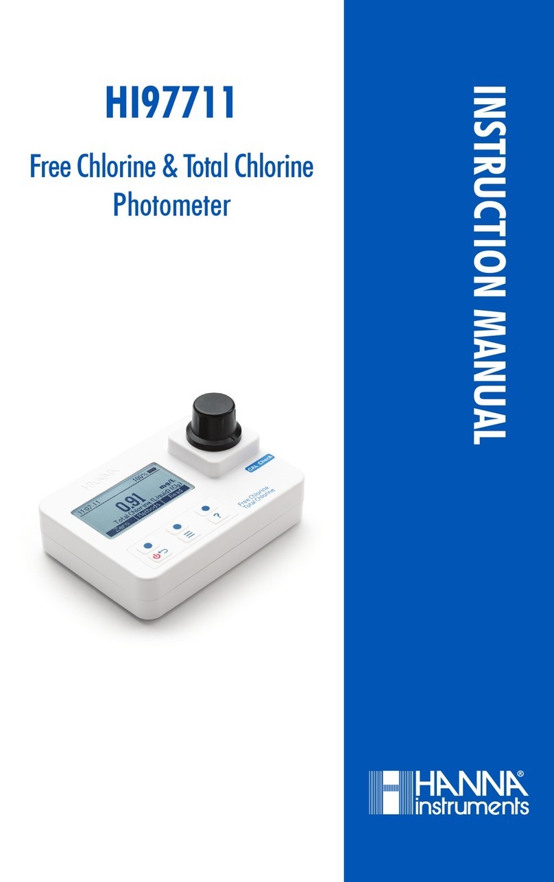 Hanna Instruments HI97711 User manual