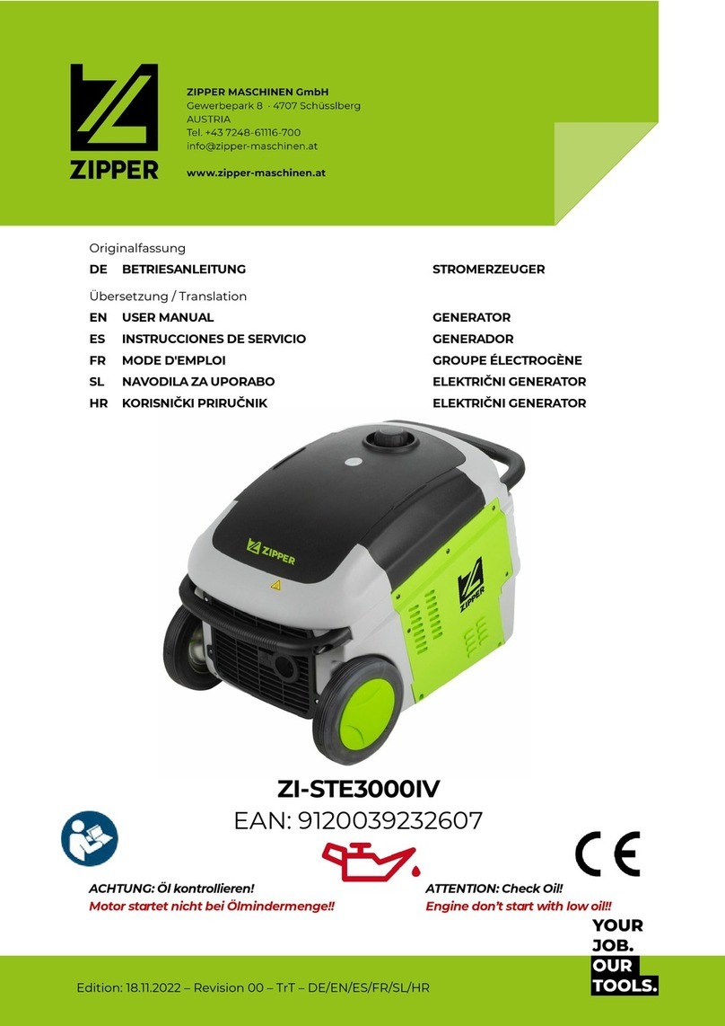 Z.I.P.P.ER MASCHINEN ZI-STE3000IV user manual