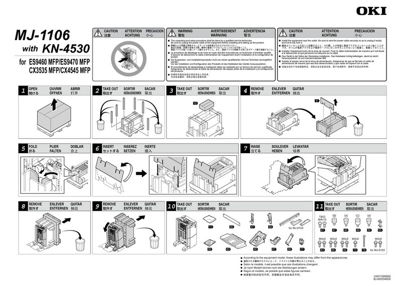 Oki KN-4530 User manual