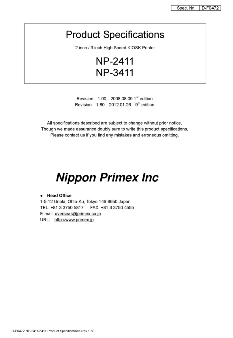 Nippon Primex NP-2411 User manual
