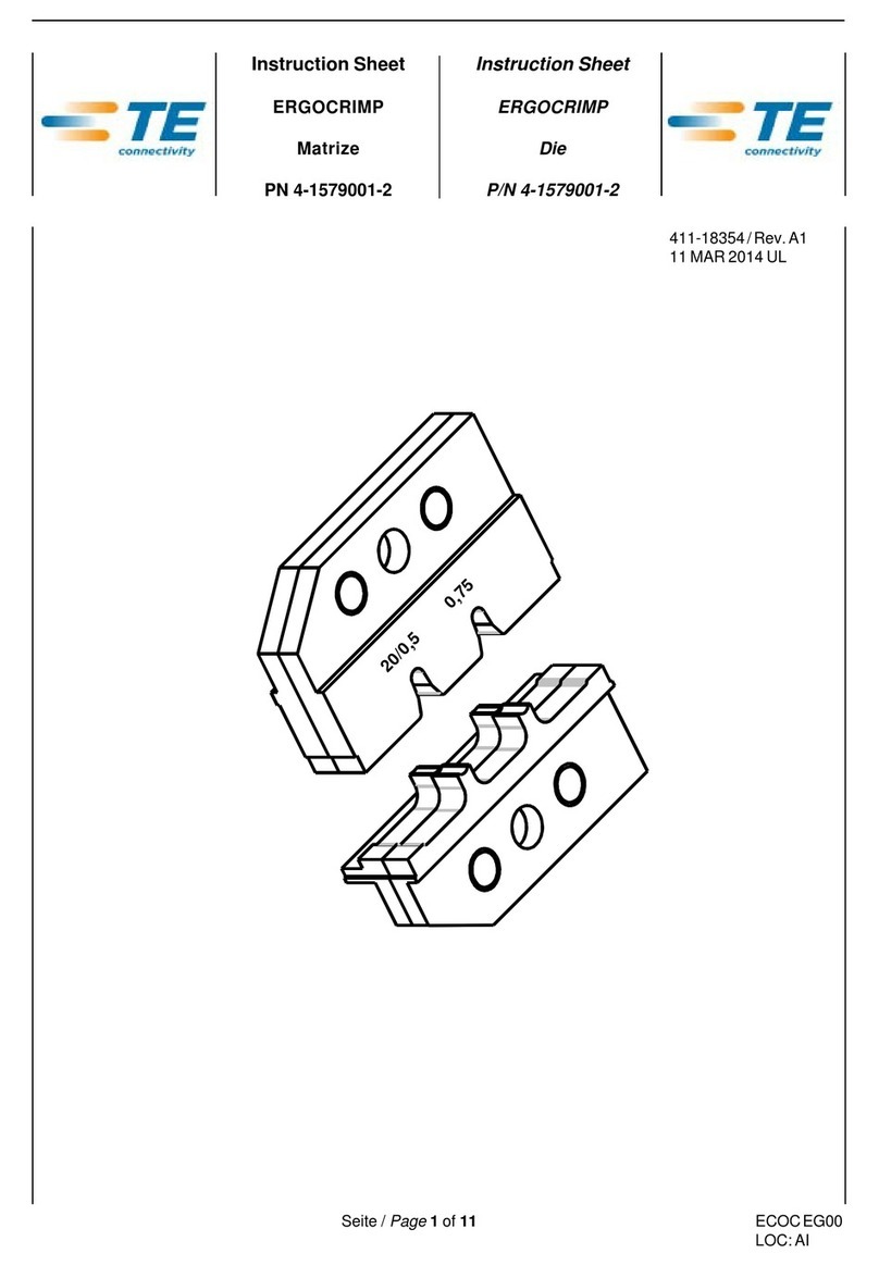 TE Connectivity 4-1579001-2 User manual