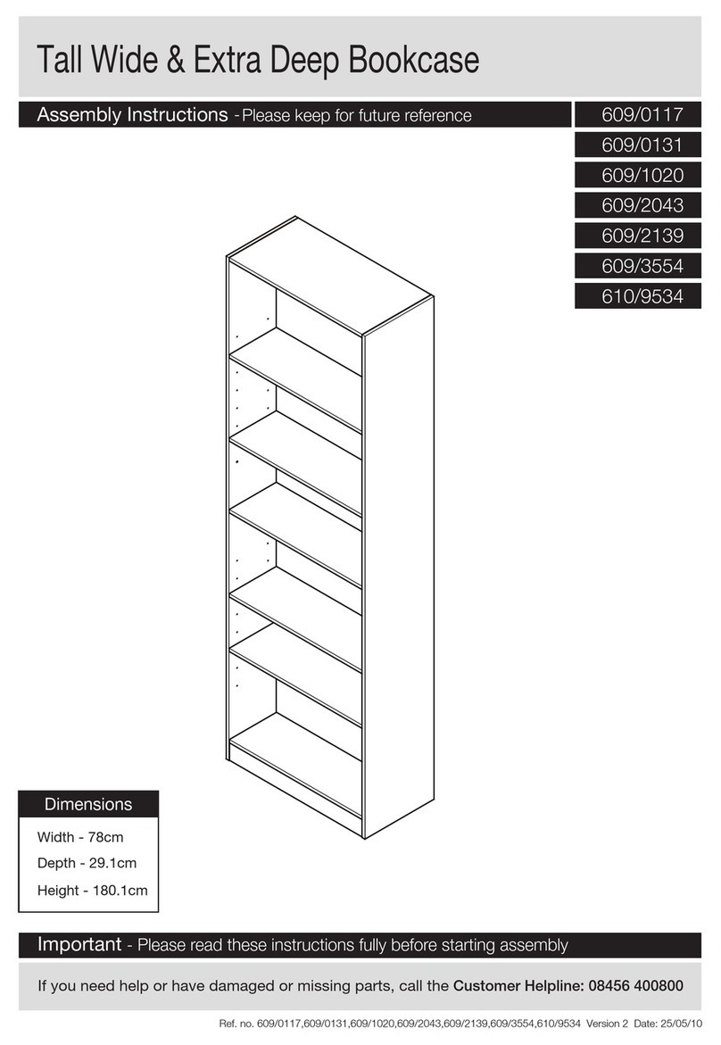 Argos 609/0131 Assembly instructions