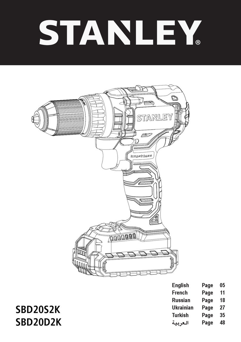 Stanley SBD20S2K User manual