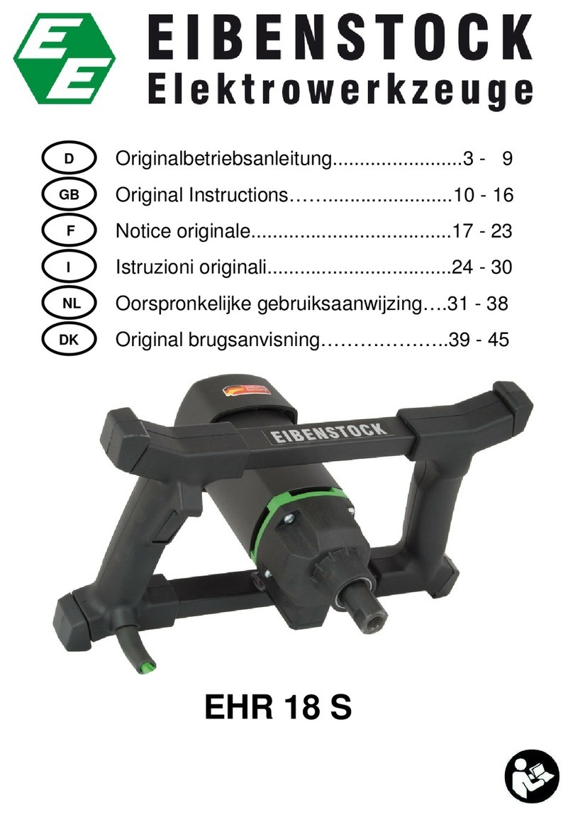 EIBENSTOCK EHR 18 S Original instructions