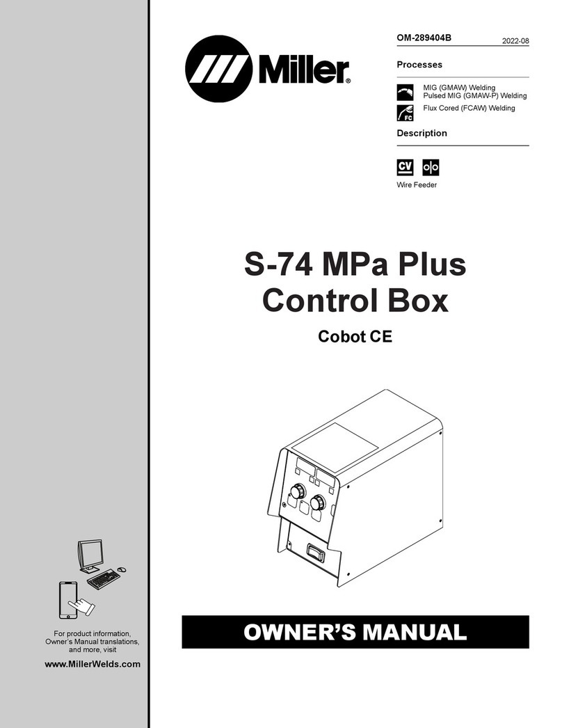 Miller S-74 MPa Plus User manual
